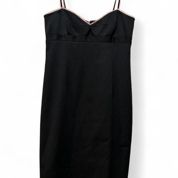 Laundry By Shelli Segal Dresses & Skirts - y2k Laundry by Shelli Segal black dress with pink trim